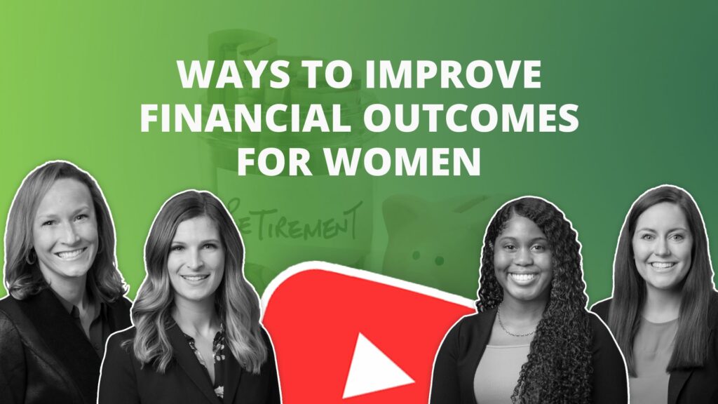 Ways to improve financial outcomes for women