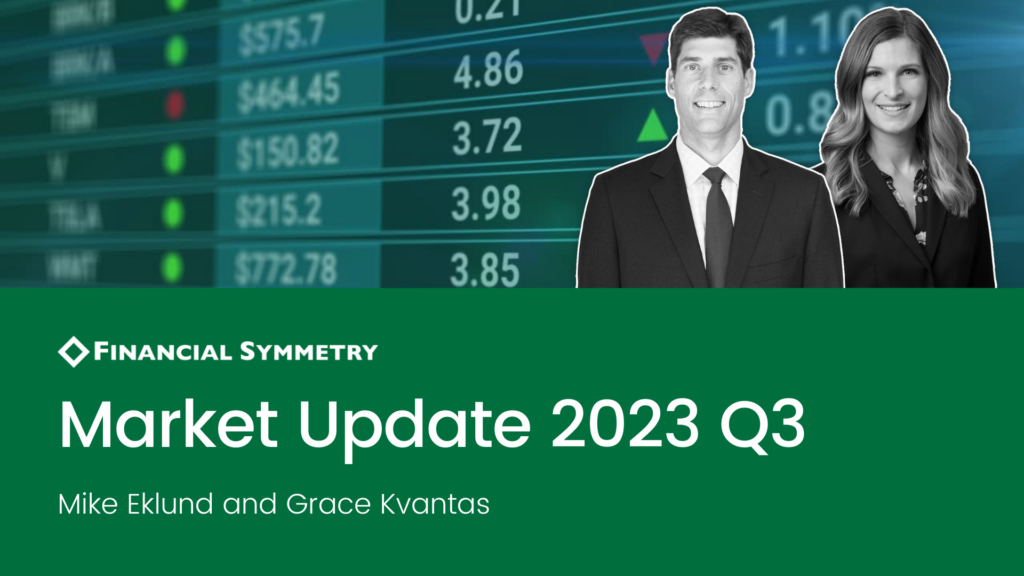 Stock and Bond Market Update for the Third Quarter 2023