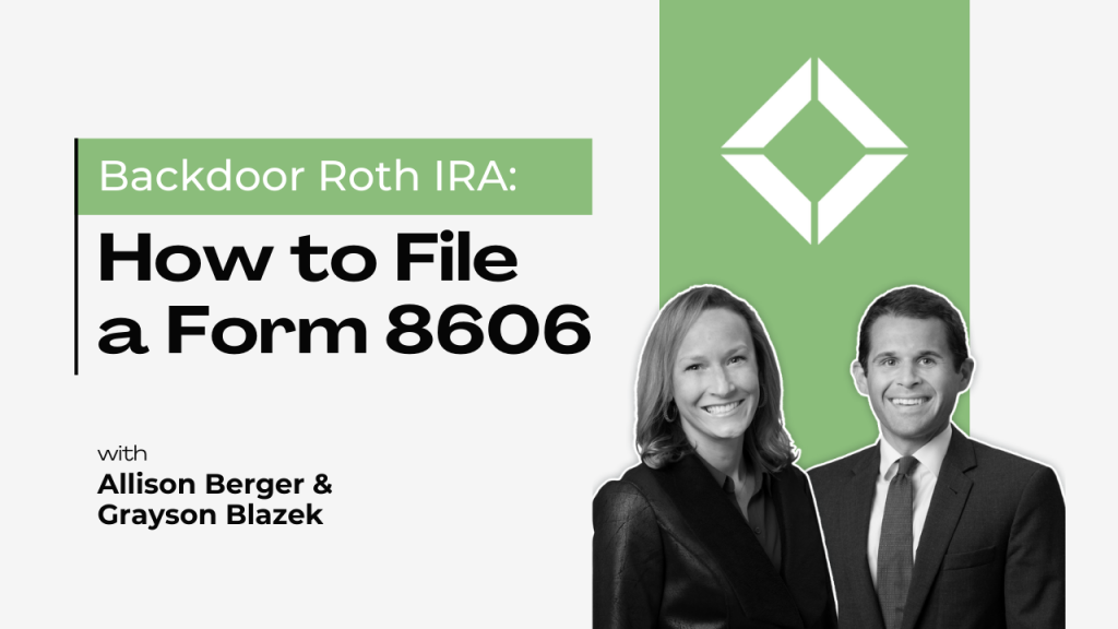 Backdoor Roth IRA: How to File a Form 8606